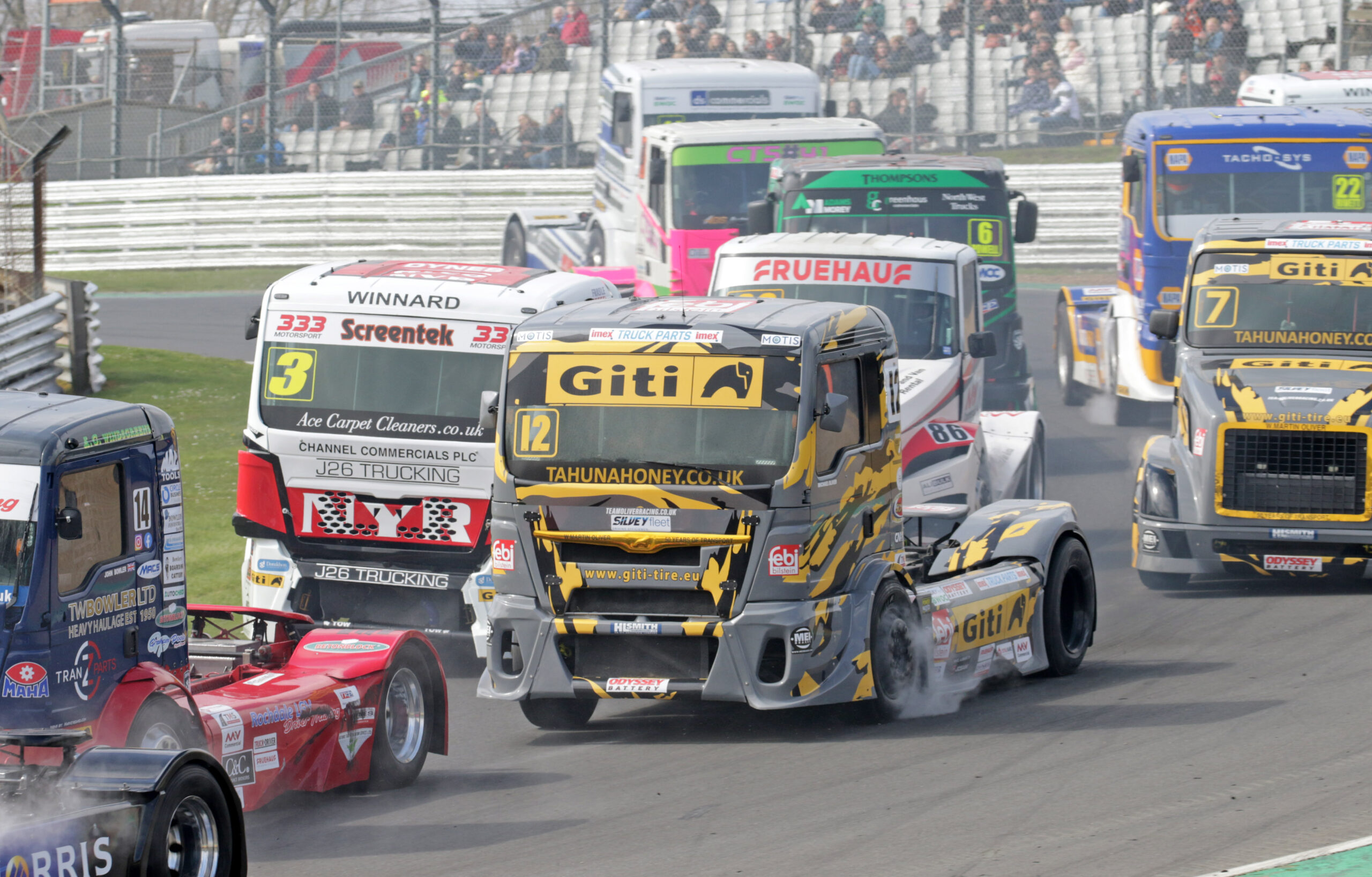 Renewable diesel (HVO) fuels British Truck Racing Championship